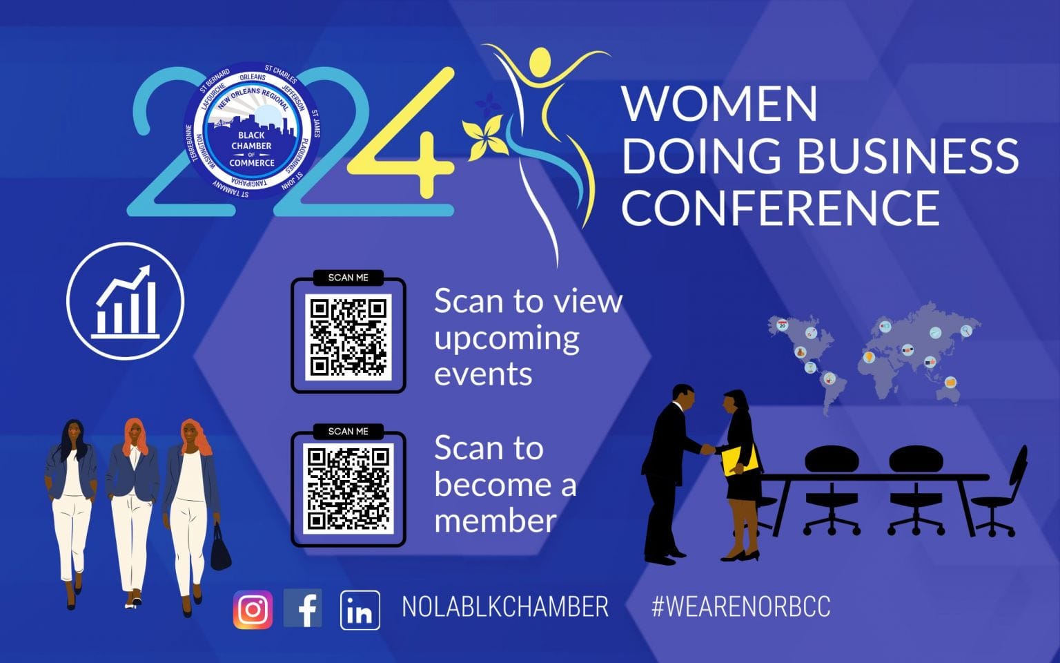 2024 Women In Business Conference New Orleans Regional Black Chamber   2024 Web Banners WIBC NORBCC Working Draft 5 1536x960 